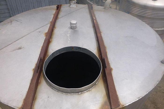 Used Tank, 1,250 Gallon, S/st, FT/FB, 6' X 6', #S744092