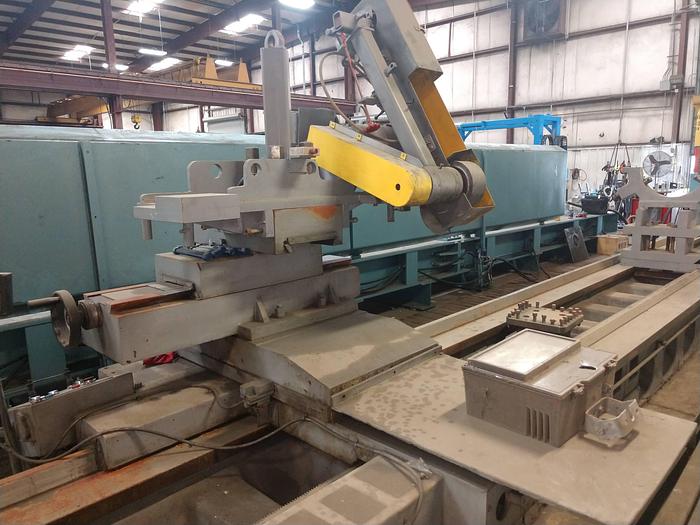 Used Gurutzpe Engine Lathe, 72" x 648", 62" Chuck, 60" SOCS, 100hp, 200 rpm, steady rest, ID17584