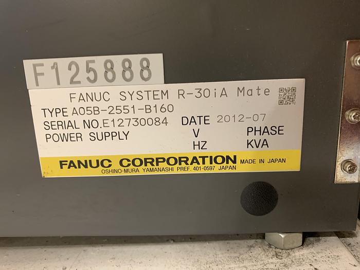 Used 2012 FANUC LR MATE 200iC