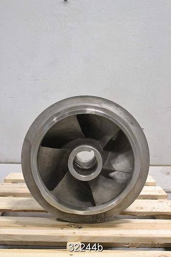 Used Goulds 3415 6-Vane Impeller, 16" Diameter #32244