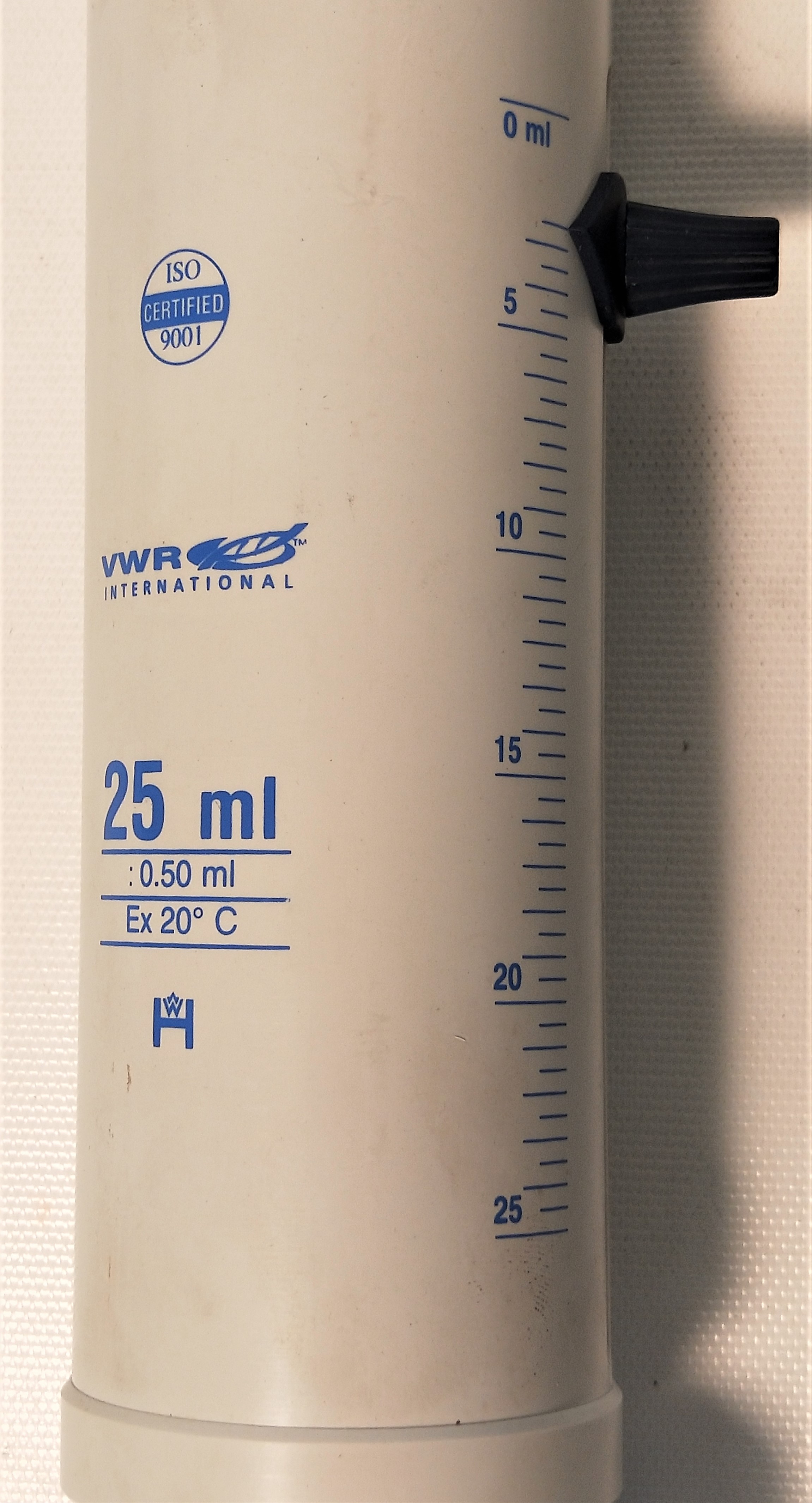 Used VWR LabMax Bottle-Top Dispenser - 25mL