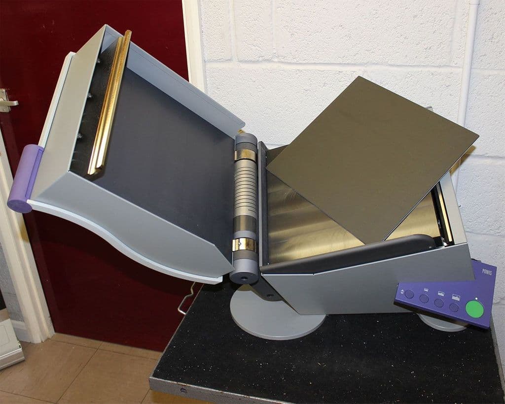 Used Ex-showroom Powis PHP Fastback PhotoPress Flat-Book Binding Machine