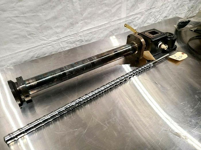 Used Screw & Barrel with Throat Assembly for Extruder Extruding Machine Complete Set