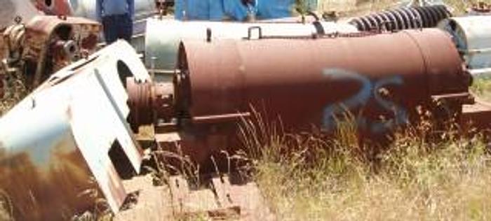 Used Centrifuge, Decanter, Bird, 24" X 72", 75 HP, C/st, #C190600