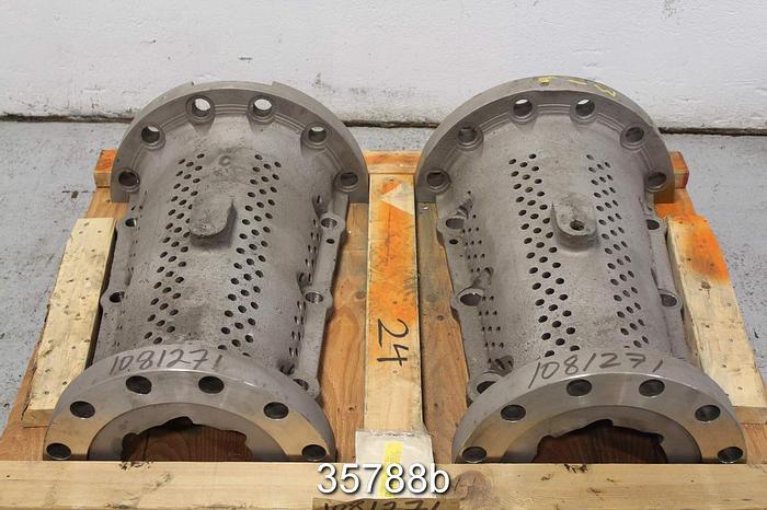 Used METSO FEEDMAX STANDARD SCREW PIPE FOR ADI SCREW FEEDER, STAINLESS STEEL, FOR CD70/76 REFINER, UNUSED STOREROOM SPARE, Material: STAINLESS STEEL, Mfg: METSO, Model: FEEDMAX #35788