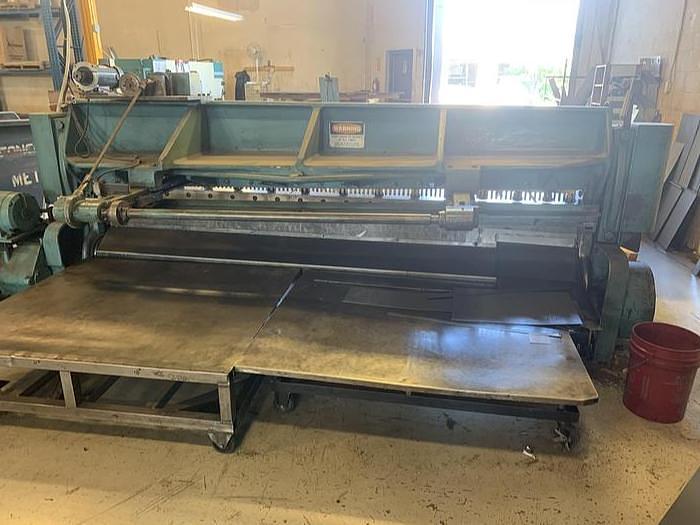 Used 10 x 10Ga WYSONG MECHANICAL SHEAR