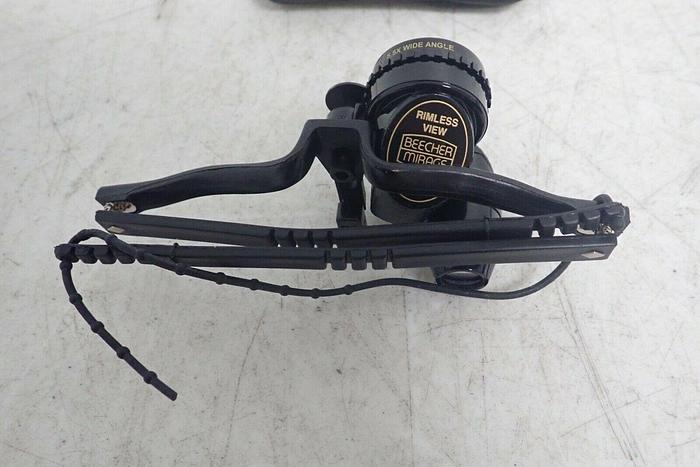 Used Beecher Mirage 5.5X Wide Angle Rimless View Binocular Glasses - Right Eye Only