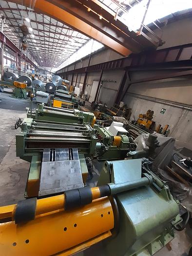Used SACMA 1500mm x 3mm Slitting Line (Used) #3968