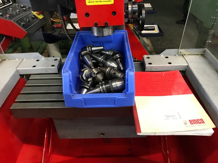 Used Conventional universal milling machine EMCO FB-3 L