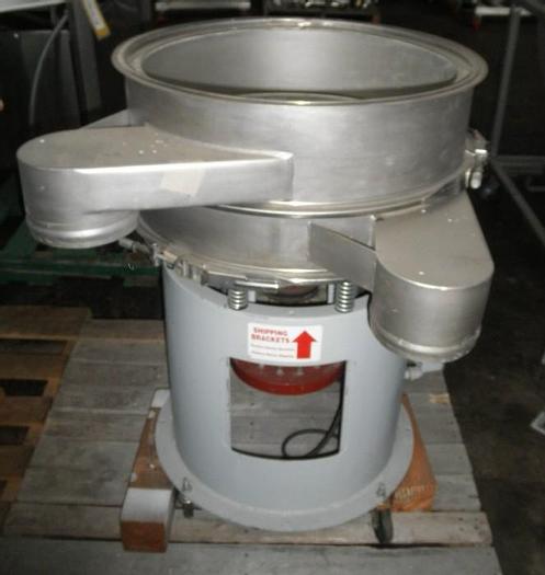 Used Screen, Midwestern, 24", Single, S/st, 1/3 HP, Sweco Style, #C741031