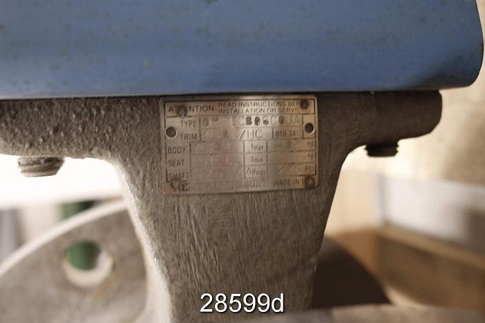 Used Neles Jamesbury QR21CB06C0JA 6" Control Valve, Cg8m Bo #28599