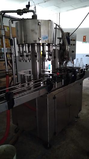 Usado Monobloco de enchimento de 12 bicos VISMAGO