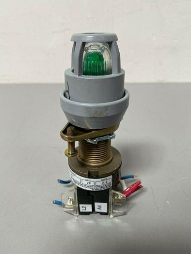 Used Allen-Bradley 800H-QPB24 Series C Illuminated Push Button Switch 24V