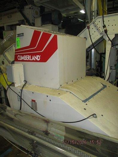 Used 40 HP CUMBERLAND GRANULATOR MDL. 1628X