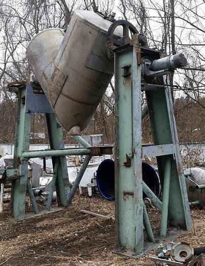 Used 100 CU. FT. P-K TWIN SHELL BLENDER – S/S