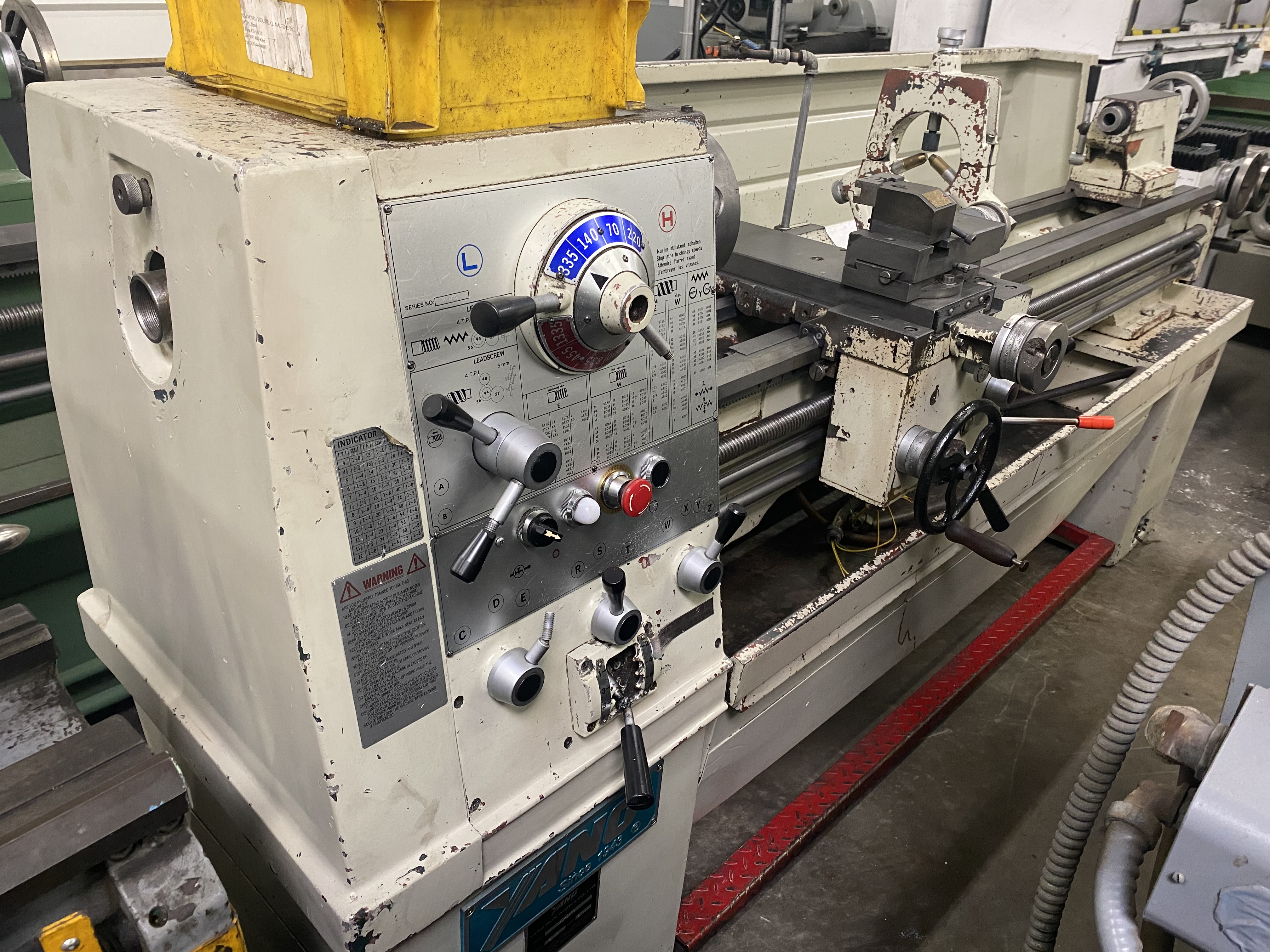 Used Yang 14" x 60" Engine Lathe #6006