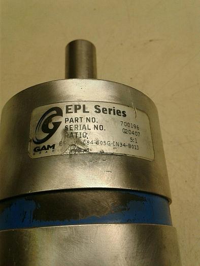 Used GAM GEAR EPL-W-084-005G-(N34-B01)
