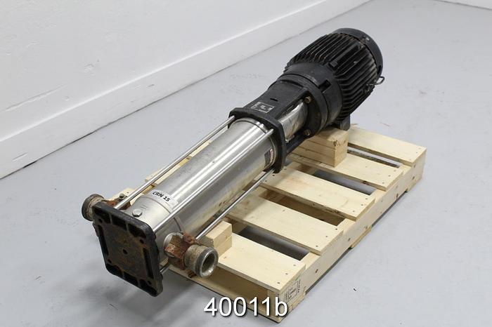Used Grundfos 2x2 Vertical High Pressure Pump #40011