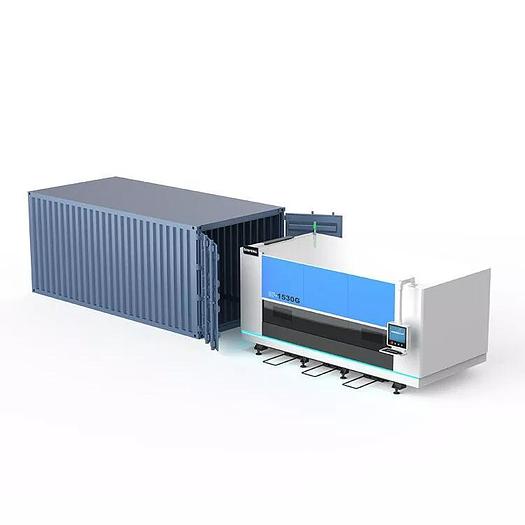 SF1530G-Fiber Laser Cutter for Metal Sheet with Single Table – 5’ x 10′