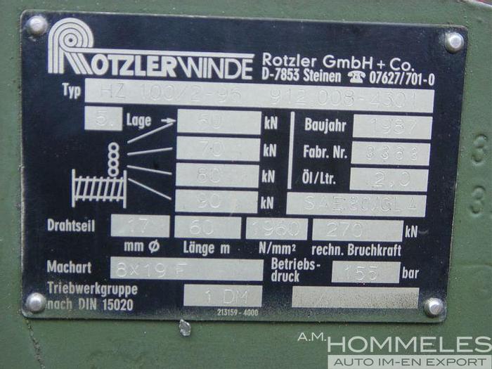 Gebruikt Rotzler HZ100