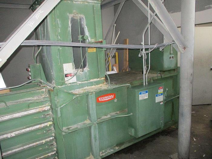 Used ECONOMY HORIZONTAL BALER MODEL 72A42 15 HP