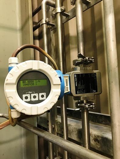 Used 2-step falling-film vacuum evaporator