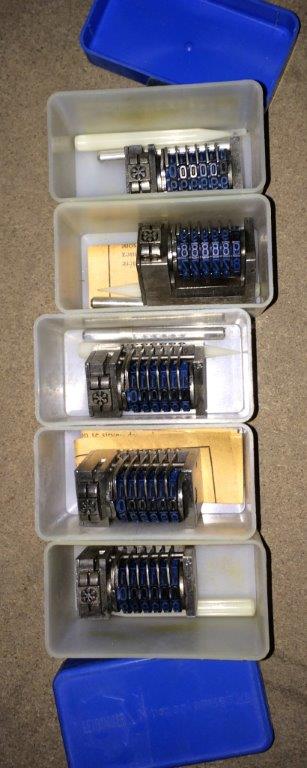 Used Leibinger letterpress numbering s