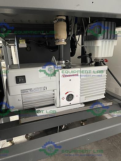 Used VAC Nexus 100039 Four Glove Chamber w/ VAC TE555 Monitor and Edwards RV12