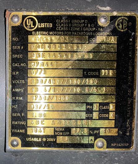 Used AMERICAN-YATES  E-12 END-MATCHER SET