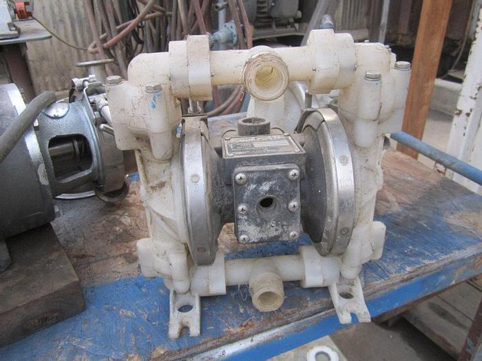 Used Pump, Diaphragm, 0.75", PPL, Sandpiper, Mdl PB1/2A, #S739635