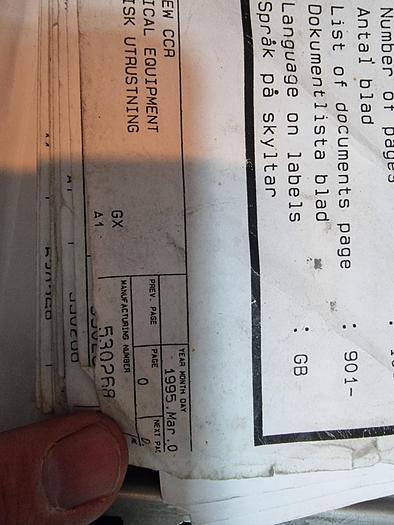 Used FRIGOSCANDIA GYROCOMPACT GCM76-10-29-10 EW CCR SPIRAL FREEZER