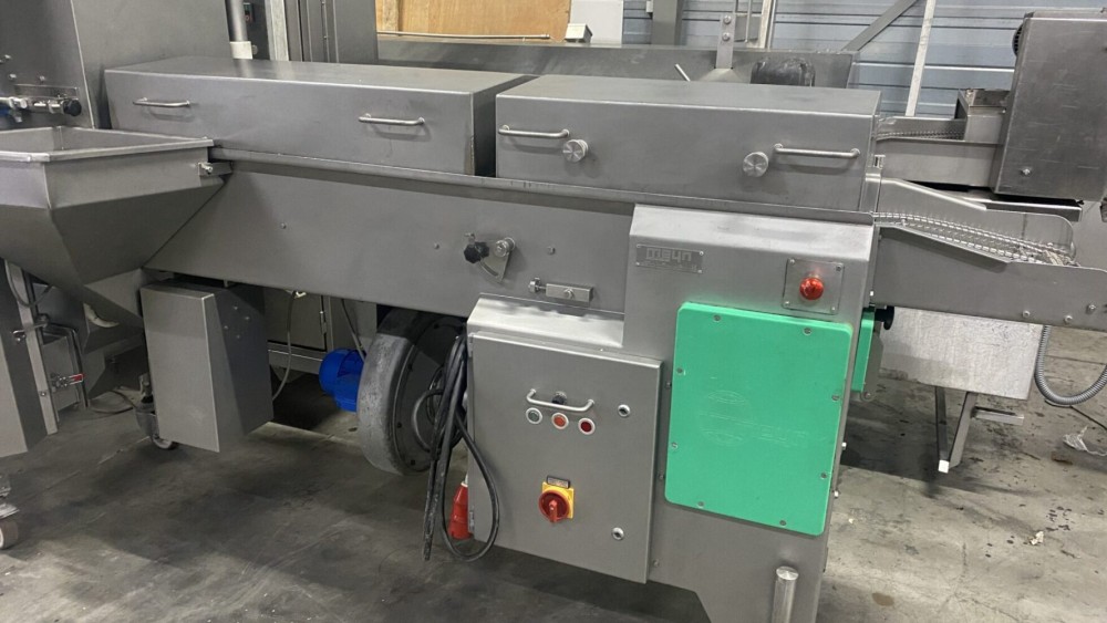 Used Meyn batter and breading line