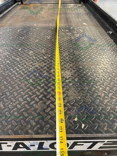 Used Lift-A-Loft  SP24-7.5 Work Platform Scissor Lift 750 Lbs Capacity 23 Ft Height