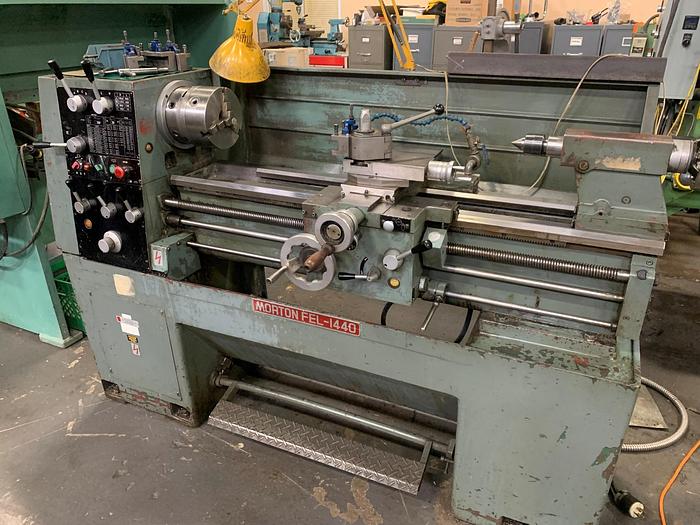 Used 14" X 40" MORTON, FEL-1440, TOOLROOM LATHE