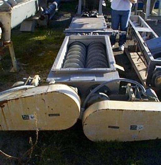 Used Bin, Bin Bottom, 2 Screw, 12" X 10' Screws, (2), 3 HP, #C104635