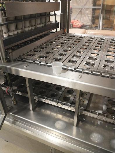 Used Modern Packaging Model MP 606 SL 1 x 8 Filling Machine