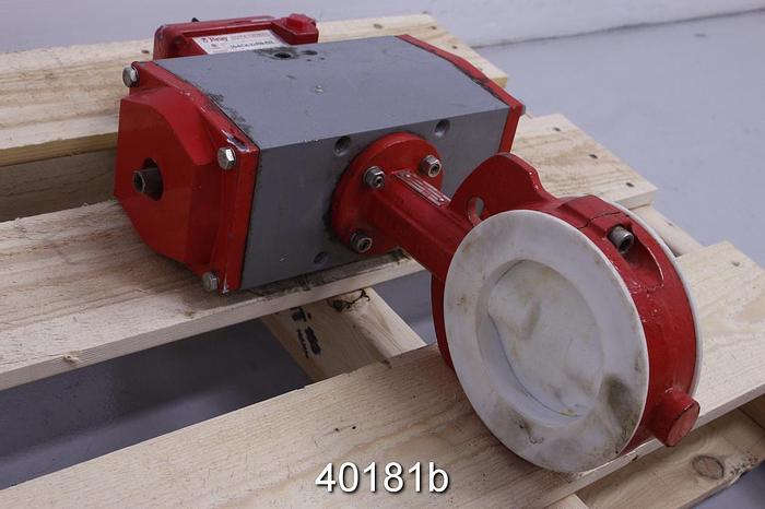 Used Bray 4" Control Butterfly Valve #40181