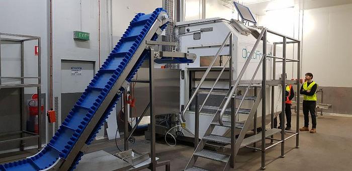 Used OCTOFROST 2/1 IQF Tunnel Freezer - REDUCED PRICE TO SELL