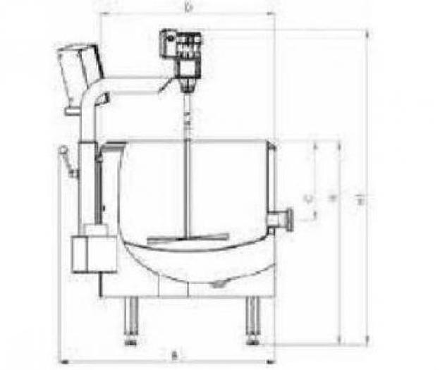 Cheese Kettle SKG100 - 1000 (Gas)