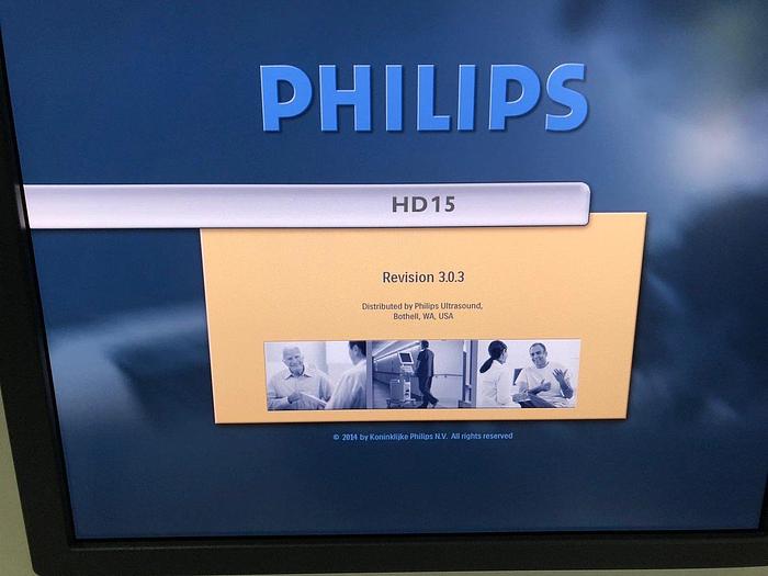 Gebraucht Philips HD15 Ultraschallgerät mit 3 Sonden und Drucker