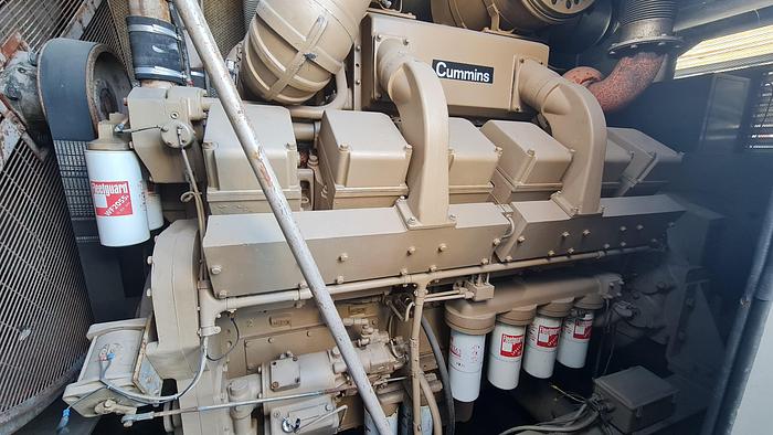 Usato Gruppo Elettrogeno Silent MATEC motore Cummins KTA 38/2300G - kva 800