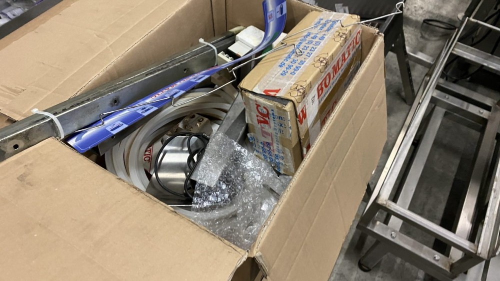 Used Webomatic vacuum line