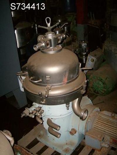 Used Centrifuge, Disc, Auto, Alfa Laval, BRPX207SGP74C60, #S734413