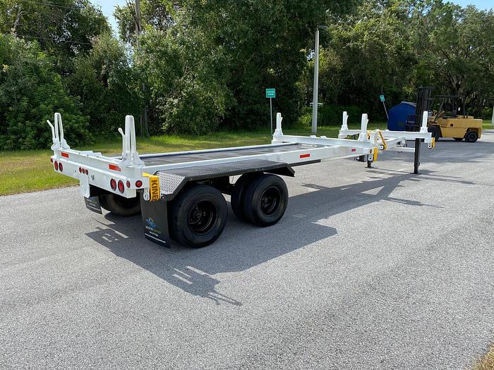 Used Brooks Brothers PTB162-12KE Extendable Pole Trailer - 74165
