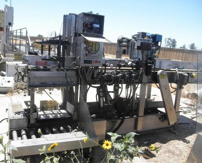 Used Caser, Drop Packer, Hartness, S/st, PET Bottles, #C741782