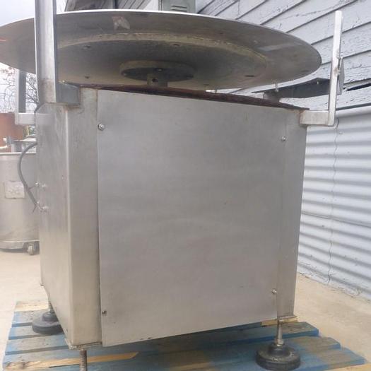 Used Table, Accumulation, 36", S/st, 1/4 HP, C/st frame #S743687