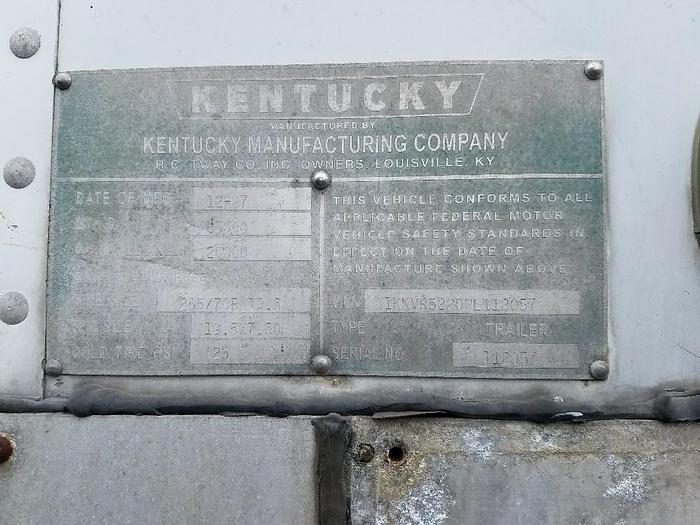 Used 1998 KENTUCKY MOVER BOX