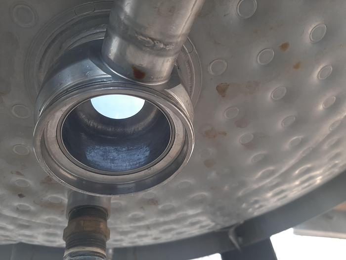 Used Bin, 26 CF, 304L S/st, 46" x 24", Liquid, Tote, Ucon (13) #S741293