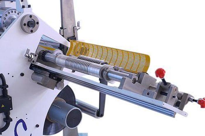 Used 20" (500MM) NEW SRC SYSTEMS 645CS NARROW WEB SLITTER REWINDER