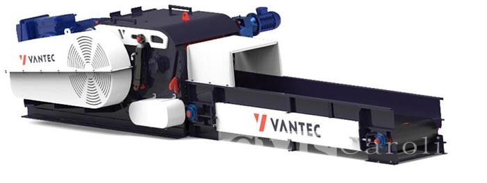 Vantec PT600/R8 Horizontal Drum Chipper